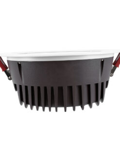 GloboStar® 60196 Χωνευτό LED Panel Downlight Φ22cm 42W 4830lm 60° AC 220-240V IP20 Φ22 x Υ9.5cm Θερμό Λευκό 2700K - OSRAM LED CHIP TECHNOLOGY - 5 Years Warranty 12 1d87cc 60196 44