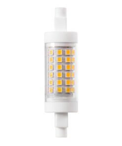 GloboStar® GLOBOSTAR® R7SPRO 60395 Λάμπα R7S 78mm LED 7W 791lm 360° AC 220-240V IP20 Θερμό Λευκό 2700K - Lumileds SMD Chip - Μ7.8 x Π2 x Υ2cm - 3 Χρόνια Εγγύηση