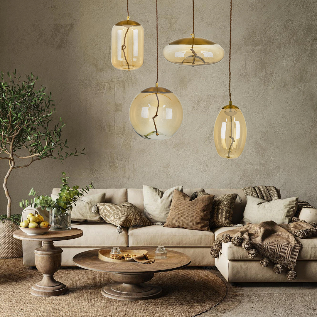 GLOBOSTAR® ΑΧΤΟΝ 00750 Μοντέρνο Κρεμαστό Φωτιστικό Οροφής LED 7W 500lm 180° AC 220-240V IP20 Θερμό Λευκό 2700K - Sanan SMD Chip - Μελί & Χρυσό - Μ30 x Π30 x Υ15cm - 2 Χρόνια Εγγύηση 11 GLOBOSTAR® ΑΧΤΟΝ 00750 Μοντέρνο Κρεμαστό Φωτιστικό Οροφής LED 7W 500lm 180° AC 220-240V IP20 Θερμό Λευκό 2700K - Sanan SMD Chip - Μελί & Χρυσό - Μ30 x Π30 x Υ15cm - 2 Χρόνια Εγγύηση - Image 9