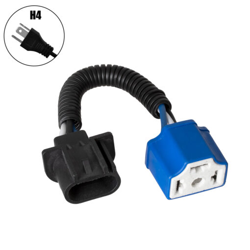 GloboStar® GloboStar® 85551 Αντάπτορας - Μετατροπέας από H13 σε H4 για Jeep Wrangler Μοντέλο JK από 2007 έως 2018