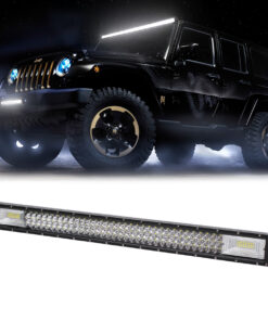 GloboStar® GloboStar® 85483 PRO Series Μπάρα Ίσια - Straight TRI-ROW 7D για Αυτοκίνητα & Φορτηγά LED CREE XBD 405W 40500lm 15° & 60° DC 10-30V Αδιάβροχη IP65 Ψυχρό Λευκό 6000K