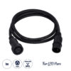 GloboStar® GloboStar® 51171 Καλώδιο 3PIN DMX512 1 Μέτρο από Female XLR σε Male XLR Τερματισμένο Αδιάβροχο IP65 Μ100cm - Μαύρο