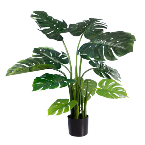 GloboStar® GloboStar® Artificial Garden MONSTERA PLANT 20002 - Τεχνητό Διακοσμητικό Φυτό Μονστέρα Υ120cm