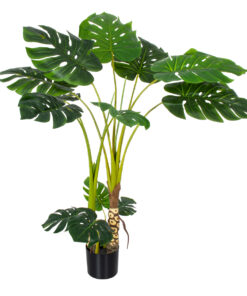 GloboStar® GloboStar® Artificial Garden MONSTERA PLANT 20004 - Τεχνητό Διακοσμητικό Φυτό Μονστέρα Υ140cm