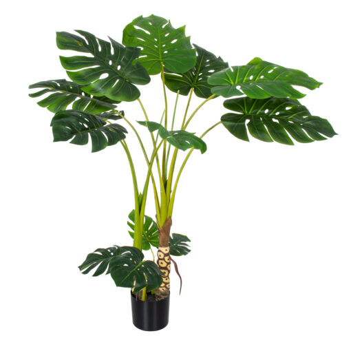 GloboStar® GloboStar® Artificial Garden MONSTERA PLANT 20004 - Τεχνητό Διακοσμητικό Φυτό Μονστέρα Υ140cm
