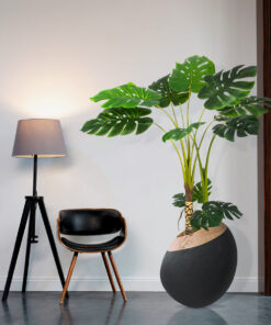 GloboStar® Artificial Garden MONSTERA PLANT 20004 - Τεχνητό Διακοσμητικό Φυτό Μονστέρα Υ140cm 9 20004 20747