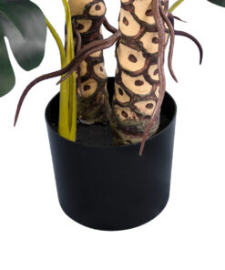 GloboStar® Artificial Garden MONSTERA PLANT 20004 - Τεχνητό Διακοσμητικό Φυτό Μονστέρα Υ140cm 8 20004 4