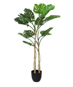 GloboStar® GloboStar® Artificial Garden MONSTERA PLANT 20005 - Τεχνητό Διακοσμητικό Φυτό Μονστέρα Υ110cm