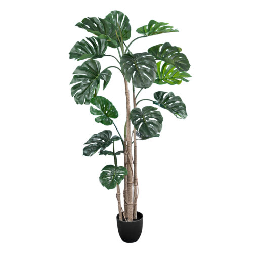 GloboStar® GloboStar® Artificial Garden MONSTERA PLANT 20006 - Τεχνητό Διακοσμητικό Φυτό Μονστέρα Υ150cm