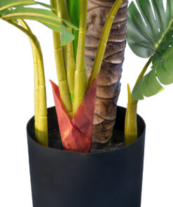 GloboStar® Artificial Garden MONSTERA PLANT 20007 - Τεχνητό Διακοσμητικό Φυτό Μονστέρα Υ160cm 8 20007 4
