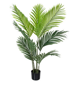 GloboStar® GloboStar® Artificial Garden ARECA PALM TREE 20008 - Τεχνητό Διακοσμητικό Φυτό Φοινικόδεντρο Αρέκα Υ120cm