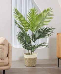 GloboStar® Artificial Garden ARECA PALM TREE 20008 - Τεχνητό Διακοσμητικό Φυτό Φοινικόδεντρο Αρέκα Υ120cm 9 20008 20330