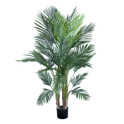 GloboStar® GloboStar® Artificial Garden ARECA PALM TREE 20012 - Τεχνητό Διακοσμητικό Φυτό Φοινικόδεντρο Αρέκα Υ130cm