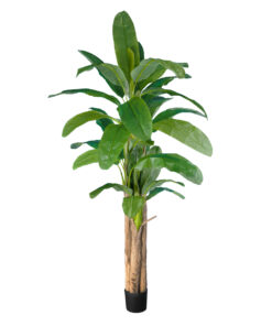 GloboStar® GloboStar® Artificial Garden BANANA TREE 20019 - Τεχνητό Διακοσμητικό Φυτό Μπανανιά - Μπανανόδεντρο Υ280cm