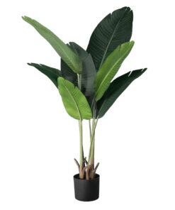 GloboStar® GloboStar® Artificial Garden STRELITZIA 20025 Τεχνητό Διακοσμητικό Φυτό  Στρελίτσια - Πουλί του Παραδείσου Υ120cm