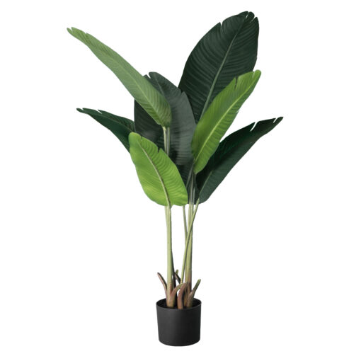 GloboStar® GloboStar® Artificial Garden STRELITZIA 20025 Τεχνητό Διακοσμητικό Φυτό  Στρελίτσια - Πουλί του Παραδείσου Υ120cm