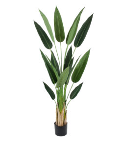 GloboStar® GloboStar® Artificial Garden STRELITZIA 20029 Τεχνητό Διακοσμητικό Φυτό  Στρελίτσια - Πουλί του Παραδείσου Υ140cm
