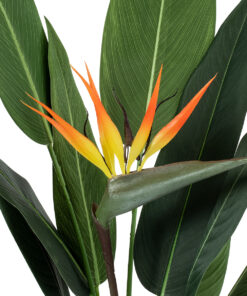 GloboStar® Artificial Garden STRELITZIA REGINAE 20031 Τεχνητό Διακοσμητικό Φυτό Στρελίτσια - Πουλί του Παραδείσου Υ120cm 10 20031 4
