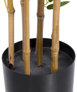 GloboStar® Artificial Garden BAMBOO 20034 Τεχνητό Διακοσμητικό Φυτό Μπαμπού Υ130cm 8 20034 4