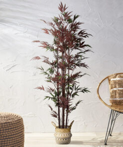 GloboStar® Artificial Garden BLOODLEAF BAMBOO 20039 Τεχνητό Διακοσμητικό Φυτό Αιματόφυλλο Μπαμπού Υ170cm 11 20039 20338