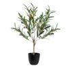 GloboStar® GloboStar® Artificial Garden OLIVE TREE 20051 Τεχνητό Διακοσμητικό Φυτό Ελιά Υ55cm
