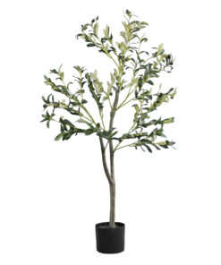 GloboStar® GloboStar® Artificial Garden OLIVE TREE 20053 Τεχνητό Διακοσμητικό Φυτό Ελιά Υ120cm