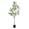 GloboStar® GloboStar® Artificial Garden OLIVE TREE 20054 Τεχνητό Διακοσμητικό Φυτό Ελιά Υ180cm