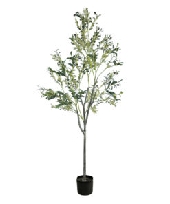 GloboStar® GloboStar® Artificial Garden OLIVE TREE 20054 Τεχνητό Διακοσμητικό Φυτό Ελιά Υ180cm
