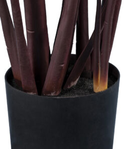 GloboStar® Artificial Garden RAINBOW TARO 20055 Τεχνητό Διακοσμητικό Φυτό Κολοκασία Υ140cm 8 20055 4