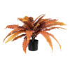 GloboStar® GloboStar® Artificial Garden BLOODY FERN 20057 Τεχνητό Διακοσμητικό Φυτό Αιματόφυλλη Φτέρη Υ40cm