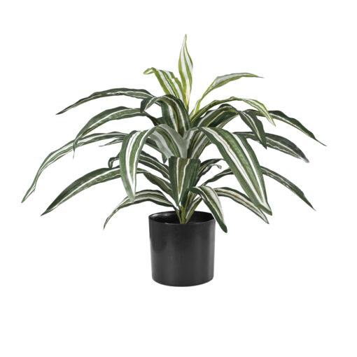 GloboStar® GloboStar® Artificial Garden BRAZILIAN IRON 20083 - Τεχνητό Διακοσμητικό Φυτό Αρωματική Δράκαινα Υ30cm