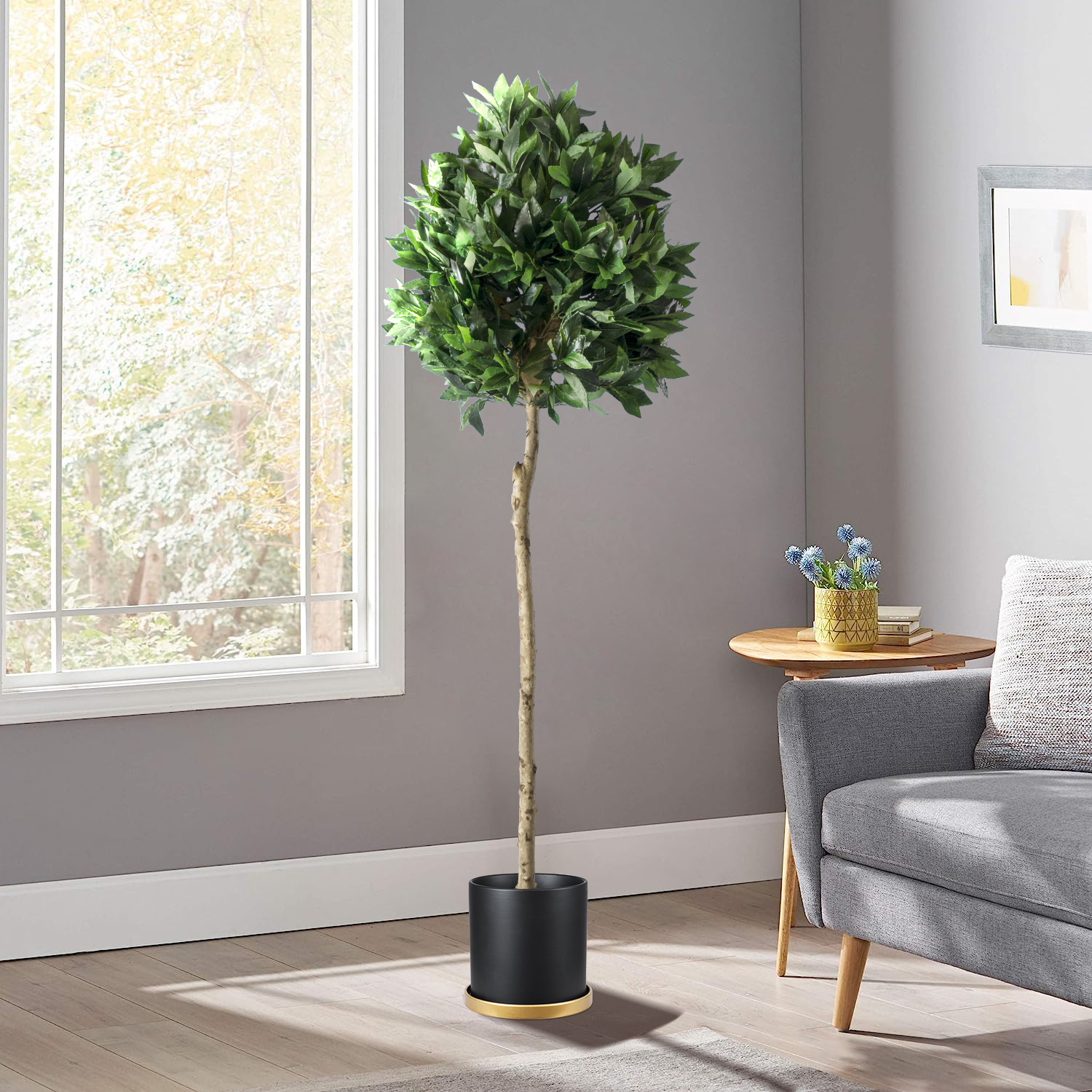 GloboStar® Artificial Garden LAUREL 20085 Τεχνητό Διακοσμητικό Φυτό Δάφνη Υ150cm 7 GloboStar® Artificial Garden LAUREL 20085 Τεχνητό Διακοσμητικό Φυτό Δάφνη Υ150cm - Image 5