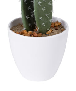 GloboStar® Artificial Garden OPUNTIA FICUS-INDICA CACTUS 20096 Τεχνητό Διακοσμητικό Φυτό Κάκτος Φραγκοσυκιά Υ60cm 9 20096 4