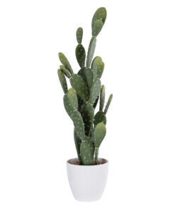 GloboStar® GloboStar® Artificial Garden OPUNTIA FICUS-INDICA CACTUS 20097 Τεχνητό Διακοσμητικό Φυτό Κάκτος Φραγκοσυκιά Υ72cm