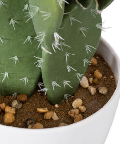 GloboStar® Artificial Garden OPUNTIA FICUS-INDICA CACTUS 20097 Τεχνητό Διακοσμητικό Φυτό Κάκτος Φραγκοσυκιά Υ72cm 10 20097 5