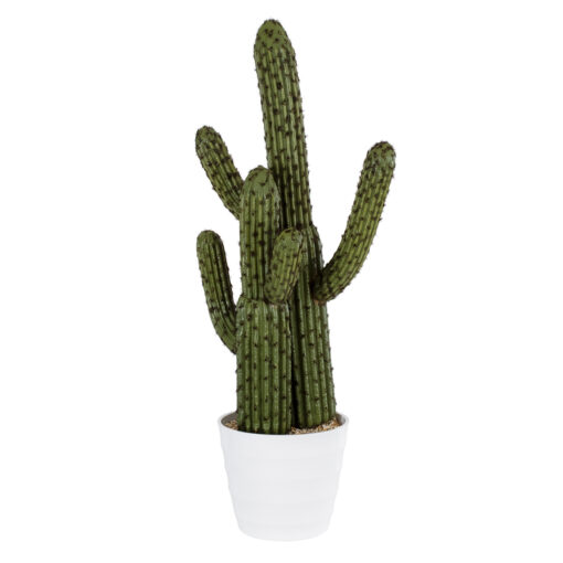 GloboStar® GloboStar® Artificial Garden CARNEGIEA CACTUS 20100 Τεχνητό Διακοσμητικό Φυτό Κάκτος Σαγκουάρο Υ63cm