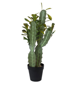 GloboStar® GloboStar® Artificial Garden CEREUS JAMACARU CACTUS 20102 Τεχνητό Διακοσμητικό Φυτό Κάκτος Κηρίος Υ62cm