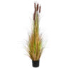 GloboStar® GloboStar® Artificial Garden TYPHA ANGUSTIFOLIA GRASS 20114 Τεχνητό Διακοσμητικό Φυτό Γρασίδι της Τύφας Υ150cm