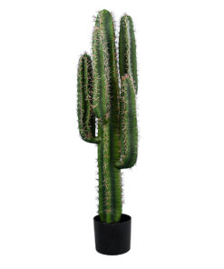 GloboStar® GloboStar® Artificial Garden PACHYCEREUS CACTUS 20127 Τεχνητό Διακοσμητικό Φυτό Κάκτος Παχυκηρίος Υ110cm