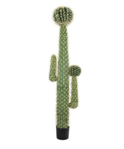 GloboStar® GloboStar® Artificial Garden CARNEGIEA CACTUS 20135 Τεχνητό Διακοσμητικό Φυτό Κάκτος Σαγκουάρο Υ180cm
