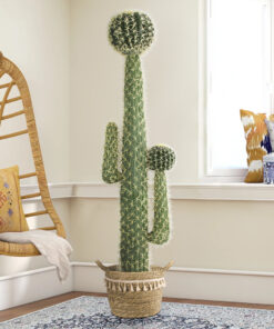 GloboStar® Artificial Garden CARNEGIEA CACTUS 20135 Τεχνητό Διακοσμητικό Φυτό Κάκτος Σαγκουάρο Υ180cm 11 20135 20285