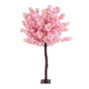 GloboStar® GloboStar® Artificial Garden PINK CHERRY BLOSSOM TREE 20140 Τεχνητό Διακοσμητικό Δέντρο Ροζ Κερασιά Υ160cm
