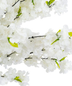 Alternative view of GloboStar® Artificial Garden BIANCA CHERRY BLOSSOM TREE 20141 Τεχνητό Διακοσμητικό Δέντρο Λευκή Κερασιά Υ160cm