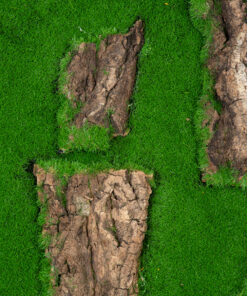 GloboStar® Artificial Garden BRYOPHYTA 20147 Τεχνητό Διακοσμητικό Πάνελ Φυλλωσιάς - Κάθετος Κήπος Βρύα Μ100 x Π100 x Υ3cm 13 20147 6