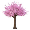 GloboStar® GloboStar® Artificial Garden PEACH BLOSSOM TREE 20159 Τεχνητό Διακοσμητικό Δέντρο Ανθισμένη Ροδακινιά Υ340cm