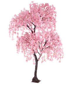 GloboStar® GloboStar® Artificial Garden CHERRY BLOSSOM TREE 20166 Τεχνητό Διακοσμητικό Δέντρο Άνθος Κερασιάς Υ380cm