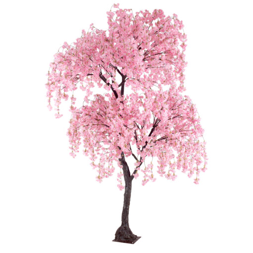 GloboStar® GloboStar® Artificial Garden CHERRY BLOSSOM TREE 20166 Τεχνητό Διακοσμητικό Δέντρο Άνθος Κερασιάς Υ380cm