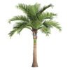 GloboStar® GloboStar® Artificial Garden COCONUT PALM TREE 20169 Τεχνητό Διακοσμητικό Φυτό Φοινικόδεντρο Κοκοφοίνικας Εξωτερικού Χώρου IP68 UV Certified Protection Υ400cm