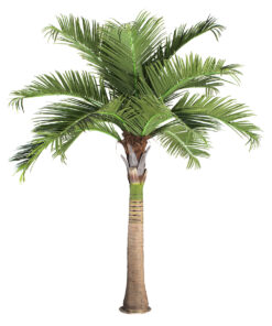 GloboStar® GloboStar® Artificial Garden COCONUT PALM TREE 20169 Τεχνητό Διακοσμητικό Φυτό Φοινικόδεντρο Κοκοφοίνικας Εξωτερικού Χώρου IP68 UV Certified Protection Υ400cm