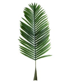 GloboStar® GloboStar® Artificial Garden ARECA PALM LEAF 20176 - Τεχνητό Διακοσμητικό Φύλο Φοινικόδεντρου Αρέκα Π45 x Υ125cm